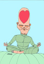 Cartoon: Yoga 3 (small) by omar seddek mostafa tagged yoga