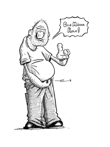 Cartoon: icke 54 (medium) by cosmo9 tagged olle,männer
