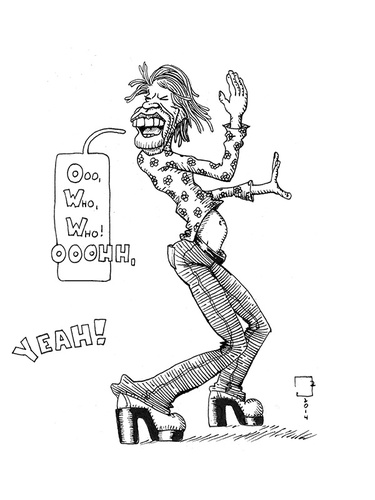 Cartoon: Jagger (medium) by cosmo9 tagged mick,jagger,roling,stones