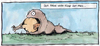 Cartoon: Der frühe Wurm fängt den Vogel (small) by timfuzius tagged huhn,wurm,vogel,sprichwort,hunger