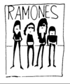 Cartoon: Ramones (small) by timfuzius tagged ramones punk rock