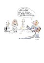 Cartoon: Luftschlösser (small) by MIRK tagged satire