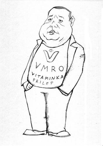 Cartoon: prilepski patriot (medium) by Alexoski tagged makedonski,politicki,partii