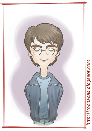 Cartoon: Daniel Radcliffe (medium) by Freelah tagged daniel,radcliffe