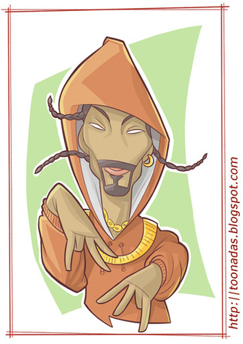 Cartoon: Snoop Dogg (medium) by Freelah tagged snoop,dogg,hip,hop,rap