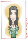 Cartoon: Cher (small) by Freelah tagged cher