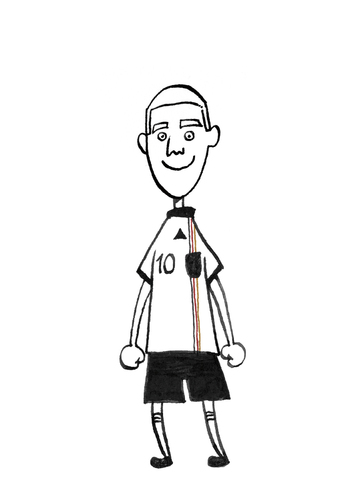 Cartoon: 10 Podolski (medium) by fubu tagged lukas,podolski,germany,deutschland,wm,worldcup,world,cup,2010,weltmeisterschaft,fussball,soccer,karikatur,karikaturen,sport,deutschland,fussball,fußball,lukas podolski,lukas,podolski