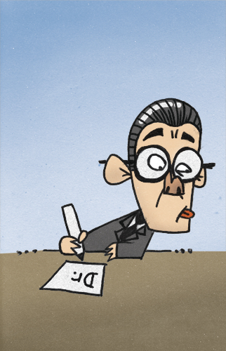 Cartoon: Karl-Theodor zu Guttenberg (medium) by fubu tagged karl,theodor,zu,guttenberg,politiker,dr,copy,paste,plagiat,titel,universität