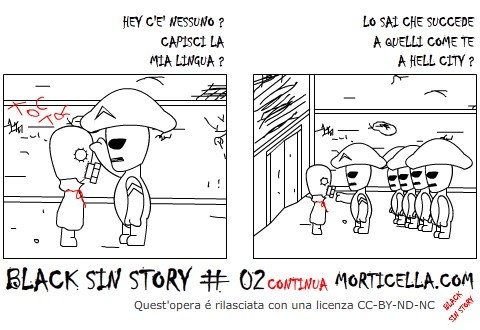 Cartoon: Black Sin Story  2 (medium) by morticella tagged bss,moricella,vignette,fumetti,anime,manga,cartoon,free,gratis