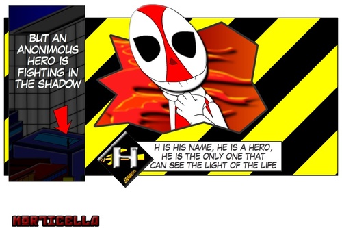 Cartoon: H Hero or Imbecile? strip 3 (medium) by morticella tagged cartoon,strips,comics,web,manga,morticella,hero0,technique