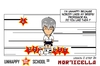 Cartoon: US lesson 0 Strip 24 (small) by morticella tagged uslesson0,unhappy,school,morticella,manga