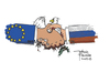 Cartoon: Dead peace (small) by Justinas tagged war,peace,russia,terrorism