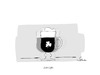 Cartoon: Irish Coffee (small) by philippsturm tagged irish,coffee,alcohol,alkohol,prost,cheers,betrunken,drunken,party,drinking,kaffee,likör,doppelt,sahne,kleeblatt,irland,cup,tasse,heiß,hot