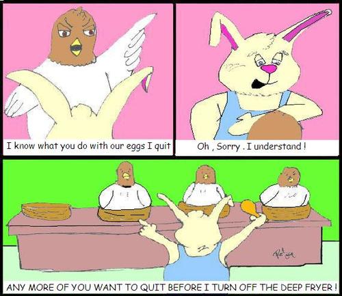 Cartoon: Easter (medium) by Mewanta tagged easter,bunny,holiday