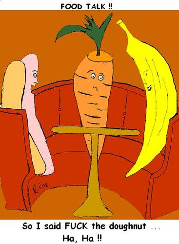 Cartoon: Fruity (medium) by Mewanta tagged fruit,humor,comedy