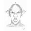Cartoon: anger (small) by hype tagged character,anger,angry,bleistift,schwarz,weiß,kopf