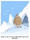 Cartoon: Am Himalaya (small) by Weyershausen tagged yeti,beinenthaarung,single