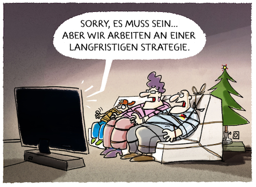 Cartoon: Ausgangssperre... (medium) by markus-grolik tagged ausgangssperre,lockdown,corona,pandemie,deutschland,ausgangssperre,lockdown,corona,pandemie,deutschland