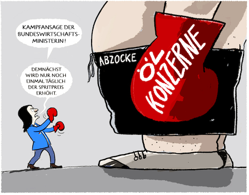 Cartoon: Benzinpreis-Battle... (medium) by markus-grolik tagged merz,reiche,benzinpreis,oelreserven,lockern,landtagswahlen,waehler,autofahrer,fossile,abhaengigkeit,deutschland,tankstellen,oelkonzerne,oelpreis,irankrieg,merz,reiche,benzinpreis,oelreserven,lockern,landtagswahlen,waehler,autofahrer,fossile,abhaengigkeit,deutschland,tankstellen,oelkonzerne,oelpreis,irankrieg