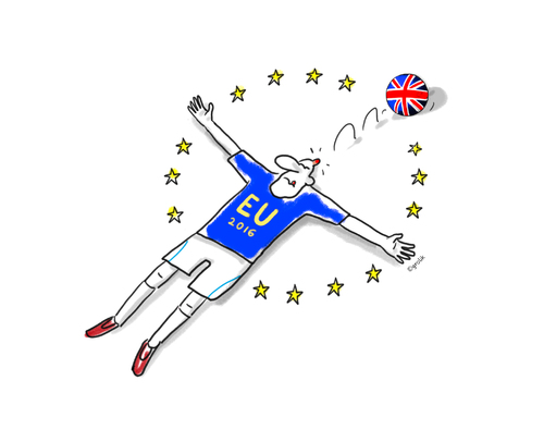 Cartoon: Brexit...Finale (medium) by markus-grolik tagged nationalmannschaften,spiele,und,brot,europameisterschaft,merkel,cameron,europa,brexit,fussball,fussball,brexit,europa,cameron,merkel,europameisterschaft,brot,und,spiele,natioanlmannschaften