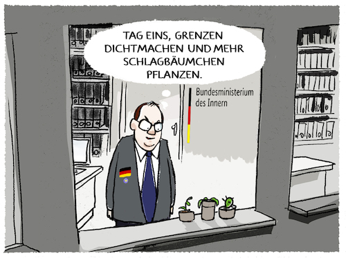 Cartoon: Dobrindts Fensterbank... (medium) by markus-grolik tagged dobrindt,innenminister,deutschland,einreiseverbot,immigration,einwanderung,grenzen,europa,schengen,recht,europarecht,merz,bundesregierung,csu,cdu,spd,grundgesetz,asyl,migrationspolitik,migration,dobrindt,innenminister,deutschland,einreiseverbot,immigration,einwanderung,grenzen,europa,schengen,recht,europarecht,merz,bundesregierung,csu,cdu,spd,grundgesetz,asyl,migrationspolitik,migration