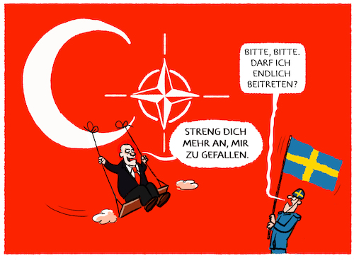 Cartoon: Erdogan blockiert... (medium) by markus-grolik tagged tuerkei,schweden,nato,erdogan,pkk,kurden,millitaer,stoltenberg,eu,europa,tuerkei,schweden,nato,erdogan,pkk,kurden,millitaer,stoltenberg,eu,europa