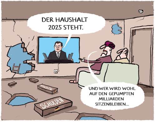 Klingbeil-Haushalt... Klingbeil-Haushalt...