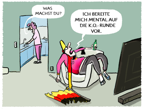 K.o.-Spiel....