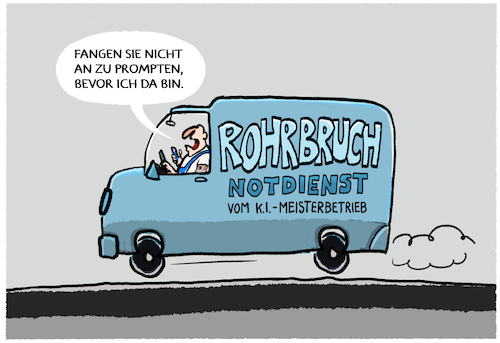 Cartoon: Notdienst fürs Smarthome... (medium) by markus-grolik tagged ki,notdienst,chatgpt,deepseek,arbeit,prompten,prompt,promptingarbeitswelthandwerk,rohrbruch,smarthome,meister,digitalisierung,künstliche,intelligenz,digital,handwerker,reparatur,reparieren,ki,notdienst,chatgpt,deepseek,arbeit,arbeitswelthandwerk,rohrbruch,smarthome,meister,digitalisierung,künstliche,intelligenz,digital,handwerker,reparatur,reparieren