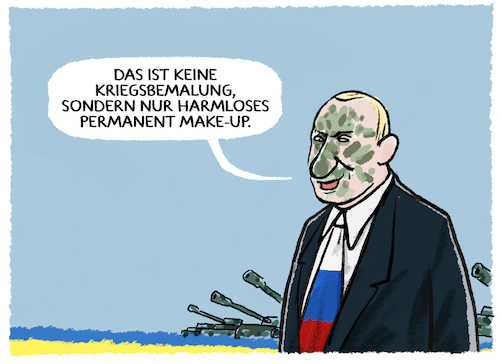 Putins make-up