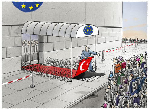 Cartoon: Rückführungsabkommen (medium) by markus-grolik tagged rückführungsabkommen,rückführung,flüchtlinge,athen,türkei,griechenland,italien,brüssel,eu,europa,refugees,refugee,willkommenskultur,assyl,assylverfahren,abgelehnt,sichere,drittstaaten,drittländer,verfolgung,idomeni,ankara,erdogan,merkel,rückführungsabkommen,rückführung,flüchtlinge,athen,türkei,griechenland,italien,brüssel,eu,europa,refugees,refugee,willkommenskultur,assyl,assylverfahren,abgelehnt,sichere,drittstaaten,drittländer,verfolgung,idomeni,ankara,erdogan,merkel