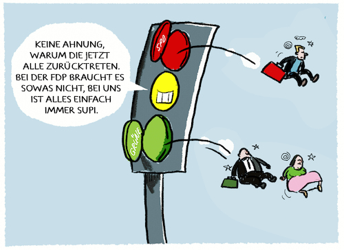 Cartoon: Rücktritte... (medium) by markus-grolik tagged lindner,ampel,fdp,selbstkritik,ruecktritt,bundesregierung,parteivorstaende,spd,gruene,kevin,kuehnert,ricarda,lang,omid,nuripur,generalsekretär,lindner,ampel,fdp,selbstkritik,ruecktritt,bundesregierung,parteivorstaende,spd,gruene,kevin,kuehnert,ricarda,lang,omid,nuripur,generalsekretär