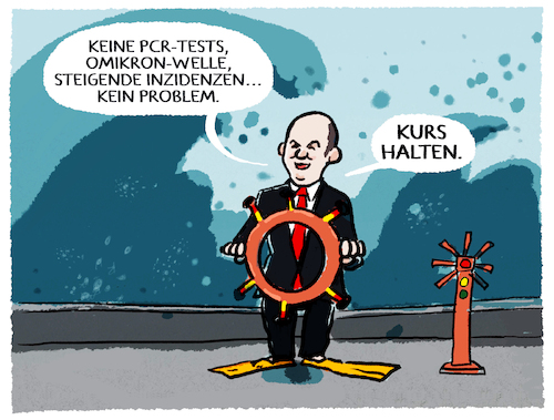 Cartoon: Traumschiff (medium) by markus-grolik tagged corona,olaf,scholz,pandemie,pcr,test,mangel,deutschland,omikron,welle,mpk,kurs,massnahmen,inzdenzen,impfquote,impfpflicht,corona,olaf,scholz,pandemie,pcr,test,mangel,deutschland,omikron,welle,mpk,kurs,massnahmen,inzdenzen,impfquote,impfpflicht