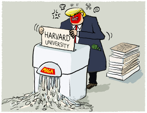 Trump schreddert US-Hochschulen Trump schreddert US-Hochschulen