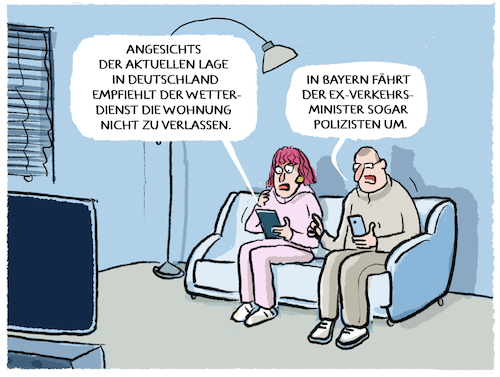 Cartoon: Vorsicht Ramsauer... (medium) by markus-grolik tagged ramsauer,csu,verkehrsminister,exverkehrsmnister,schneechaos,wetterdienst,warnung,winter,seeon,klausur,polizei,ramsauer,csu,verkehrsminister,exverkehrsmnister,schneechaos,wetterdienst,warnung,winter,seeon,klausur,polizei