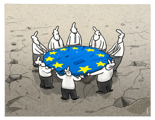 Cartoon: Warteposition (medium) by markus-grolik tagged schuldenschnitt,grexit,schulden,eu,griechenland,europa,union,exit,euro,varoufakis,tsipras,drachme,iwf,ezb,troika,rettungsschirm,cartoon,grolik,schuldenschnitt,grexit,schulden,eu,griechenland,europa,union,exit,euro,tsipras,drachme,iwf,ezb,troika,rettungsschirm,grolik,rettung,gemeinsam