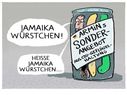 Cartoon: Würstchen (medium) by markus-grolik tagged deutschland,laschet,bundestagswahl,cdu,csu,union,merkel,deutschland,laschet,bundestagswahl,cdu,csu,union,merkel