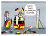 Cartoon: .... (small) by markus-grolik tagged fussball,em,europameisterschaft,frankreich,deutschland,jogi,löw,nationalmannschaft,titelverteidigung,fussballspiel,taktik,fan,kulturgrolik