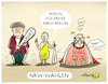 Cartoon: .... (small) by markus-grolik tagged berlin,nrw,merkel,cdu,spd,fdp,lindner,schulz,kraft,landtagswahl,bundeskanzler,wahlen