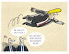 Cartoon: ... (small) by markus-grolik tagged trump,auslandsreise,usa,präsident