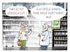 Cartoon: ... (small) by markus-grolik tagged ei,eierrückruf,software,autoindustriediesel,dieselgate,verbraucherschutz,mercedes,daimler,dobrintsupermarkt,lebensmittelskandal