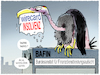 Cartoon: Bankenaufsicht (small) by markus-grolik tagged nsolvent,betrug,betrueger,wirtschaft,firma