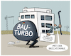 Bauministerin Hubertz Bauturbo