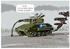 Cartoon: Pannenpanzer... (small) by markus-grolik tagged schützenpanzer,zeitenwende,bundeswehr,rüstung,nato,natomitglied,deutschland,puma,ampel,lambrecht,verteidigungsministerium,ukraine