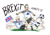 Cartoon: ...Endspiel... (small) by markus-grolik tagged david,cameron,premierminister,vereinigtes,königreich,großbritanien,brüssel,ukip,brexit,alexander,boris,de,pfeffel,johnson,euro,fussball,endspiel