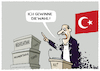 Cartoon: Erdogan wackelt.. (small) by markus-grolik tagged erdogan,tuerkei,wahl,wahlen,parlamentswahl,akp,praesident,eu,euroa,bosporus