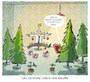 Cartoon: ...frohe Weihnachten... (small) by markus-grolik tagged forst,wald,baum,bäume,weihnachten,weihnachtsbaum,christbaum,tradition