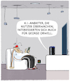 Cartoon: George Orwell... (small) by markus-grolik tagged ueberwachung,nutzer,nutzerdaten,kontrolle,george,orwell,ki,alexa,smarthome,daten,künstliche,intelligenz,vorschlag