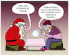 Cartoon: Impfprognose... (small) by markus-grolik tagged prognose,corona,pandemie,wahrsagerin,virus,kristallkugel,weihnachten,illustration,karikatur,weihnachtsmann,impfen,zukunft,piekser,impfstoff