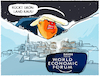 Cartoon: MAGA goes Davos... (small) by markus-grolik tagged davos,weltwirtschaftsforum,schweiz,trump,grönland,eu,europa,brüssel,zölle,dänemark,usa,us,maga